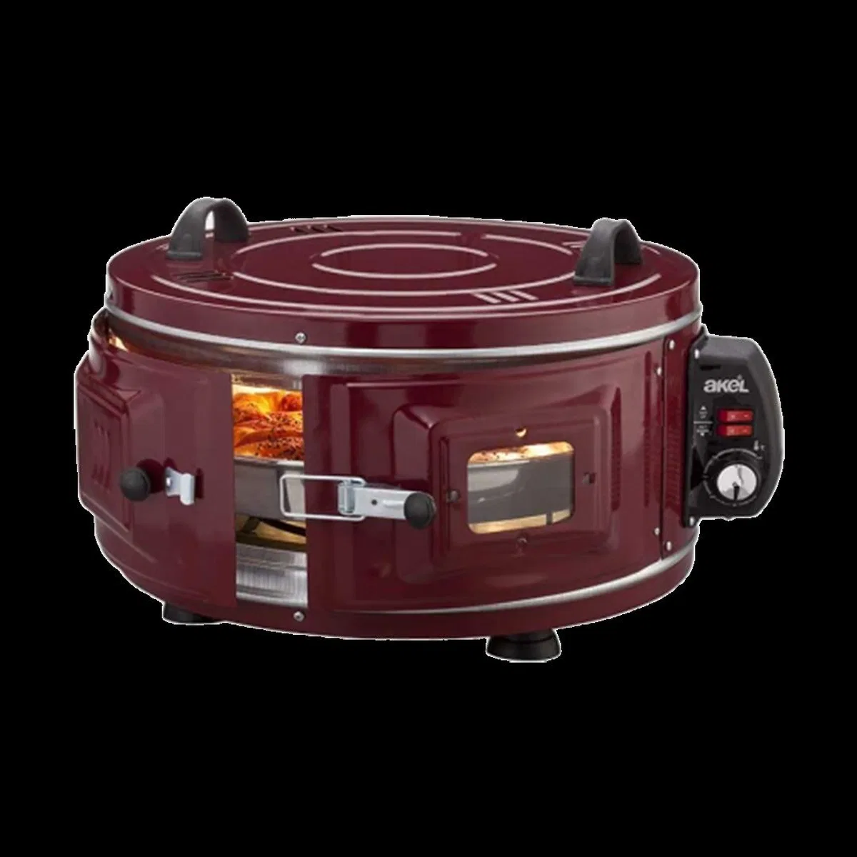 Yuvarlak Davul Fırın 53 cm 1300W (50–320°C Ayarlı Termostat) görsel 2