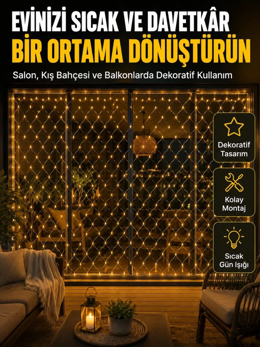 Gün Işığı Ağ Led İle Balkon Ve Teraslarınıza Es Dokunuş
