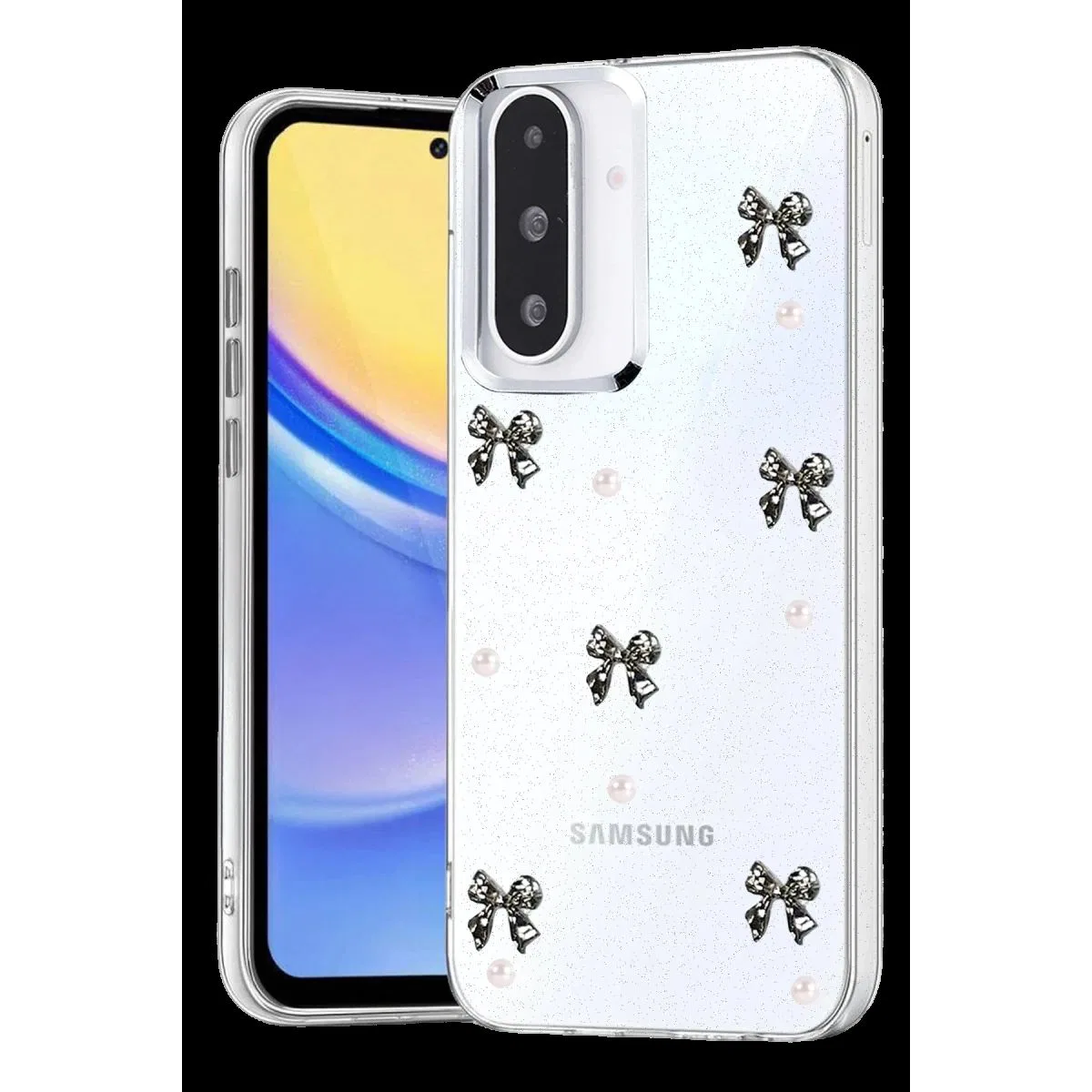 Samsung Galaxy A27 5g Fiyonk Desenli Kapak - Desen 8