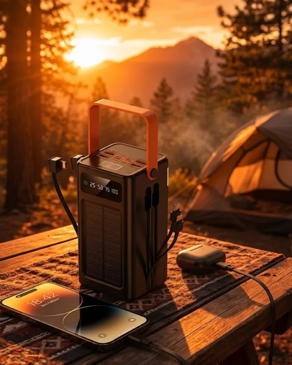 Çok Amaçlı Solar Powerbank Yüksek Kapasiteli Taşınabilir Şarj Cihazı 80. 000