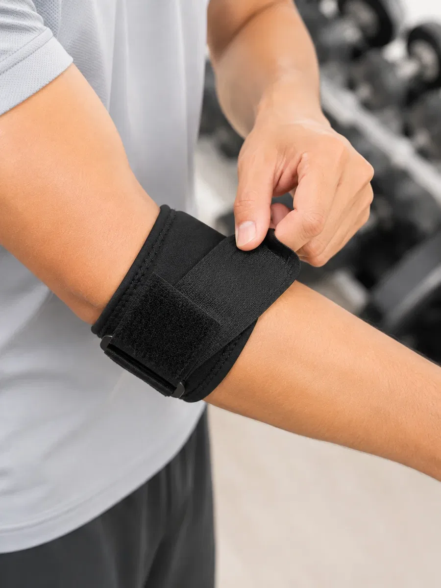 Golfçü Dirseği Bandajı Spor ve Günlük Kullanım İçin Dirsek Bandı görsel 3