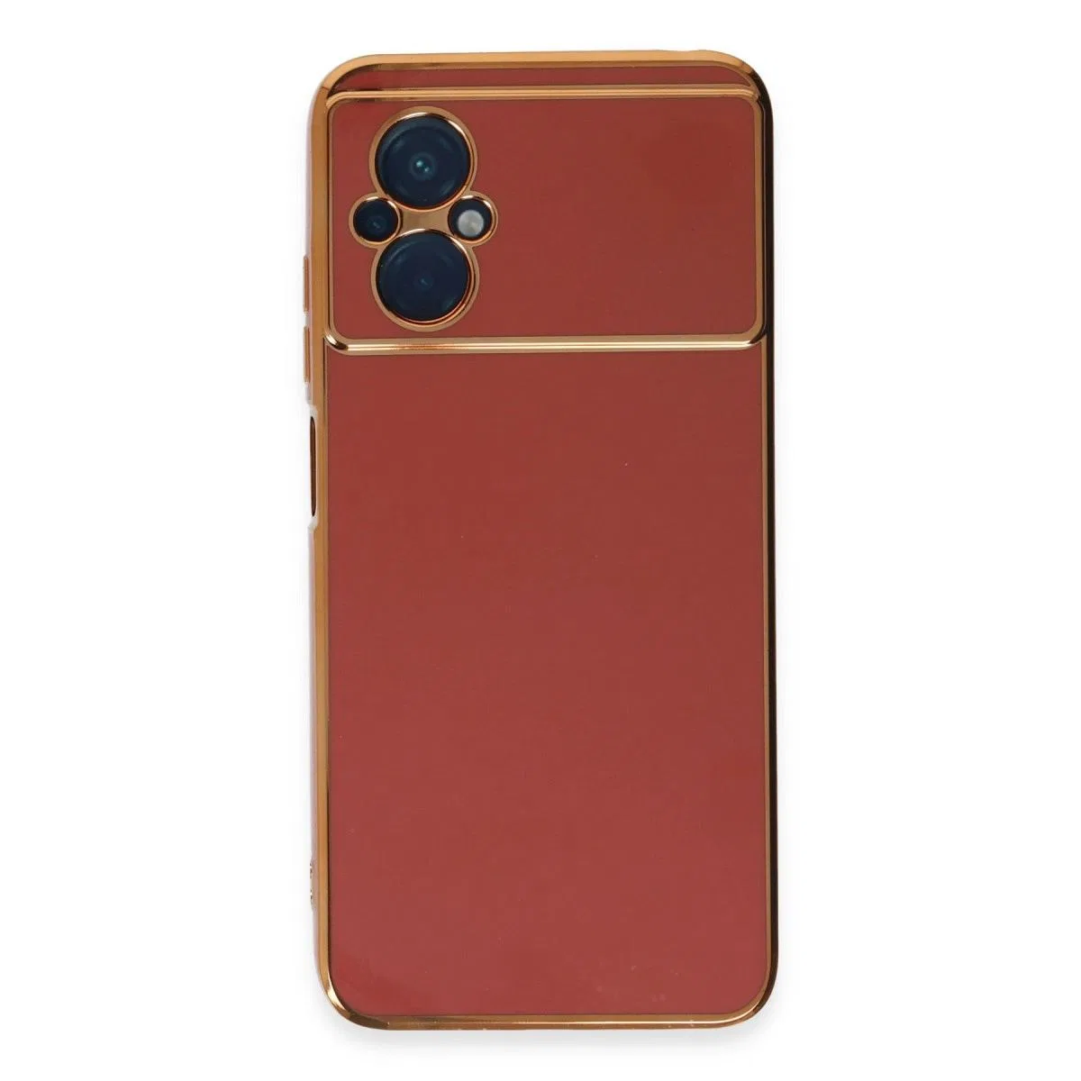 Xiaomi Poco M5 Kılıf Volet Silikon - Kırmızı görsel 2