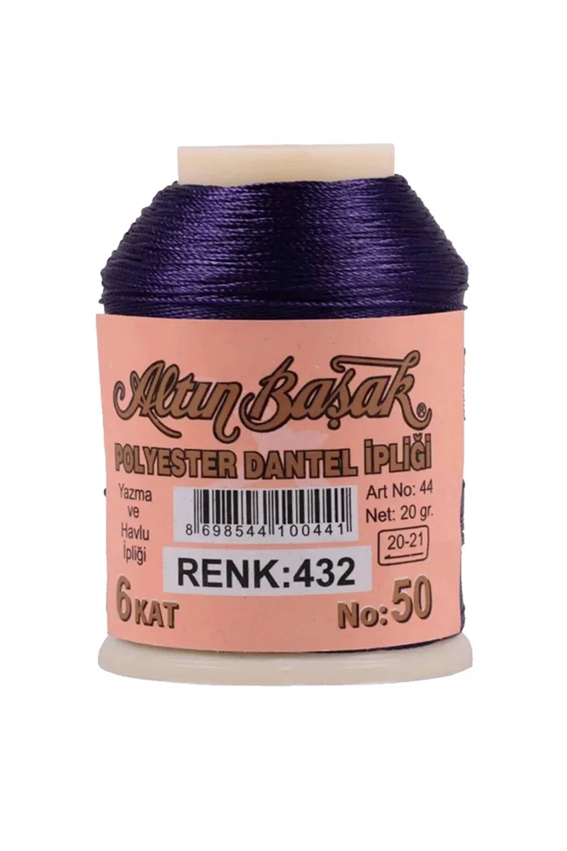 3 Adet Altınbaşak Oya ve Dantel İpi 20 gr - Royaleks - No: 432 görsel 3