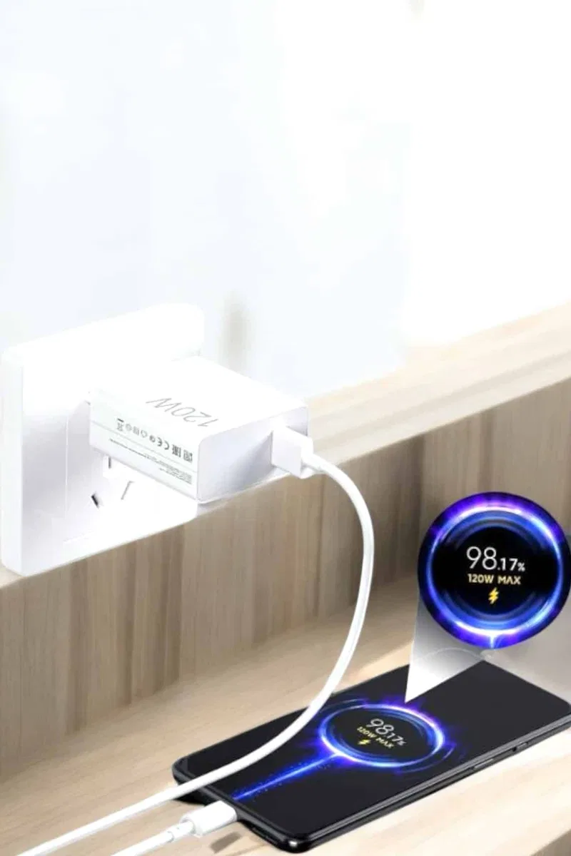 120W Şarj Aleti Type-C Uyumlu Turbo Şarj Aleti görsel 2