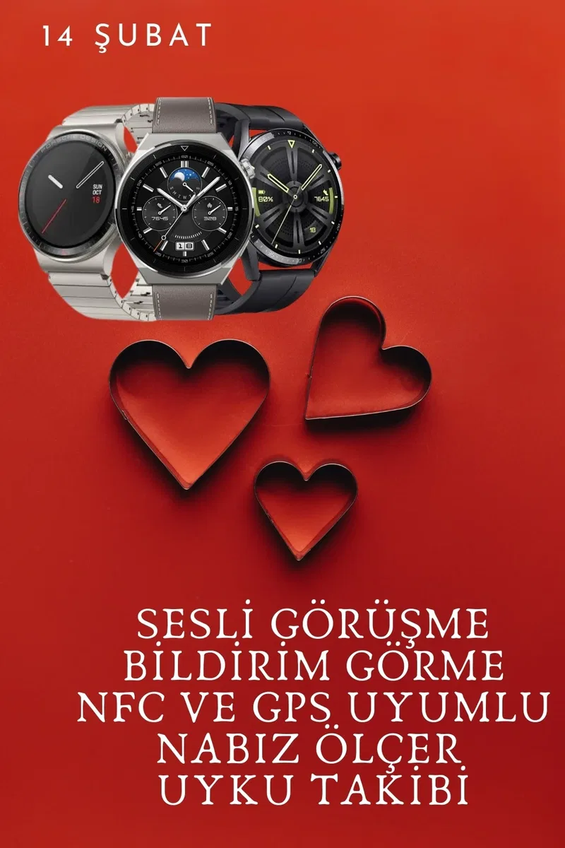 Sevgiliye Özel Yeni Nesil Akıllı Saat Çiftlere Özel Kampanya Çift Saatleri görsel 3