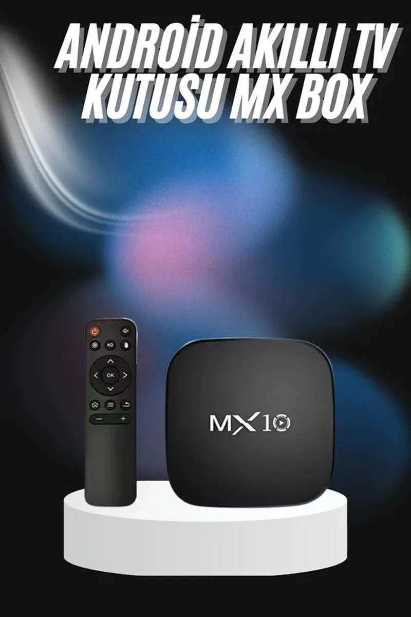 2. 4G Wifi Tv Box Medya Oynatıcı TV Uyumlu MX Box Kutusu Android TV görsel 2