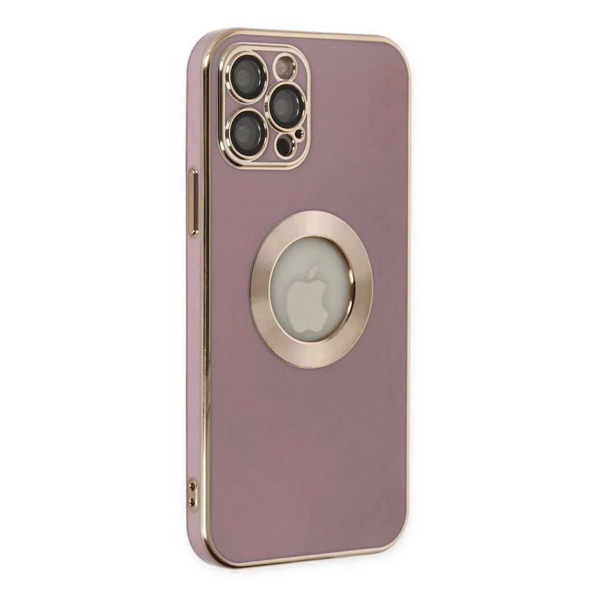 Apple İphone 12 Pro Kılıf Store Silikon - Mor