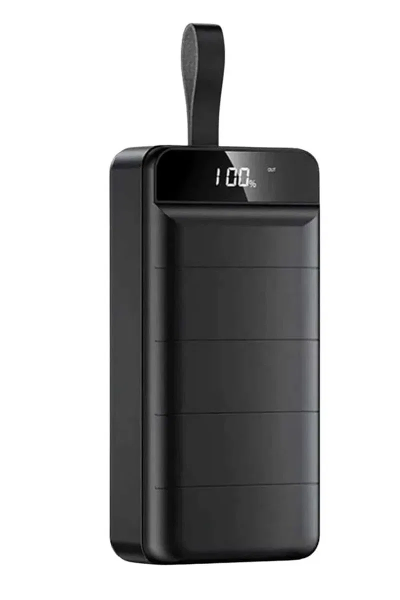 Powerbank 50. 000 Mah Dijital Göstergeli Taşınabilir 4 Portlu Hızlı Powerbank görsel 4