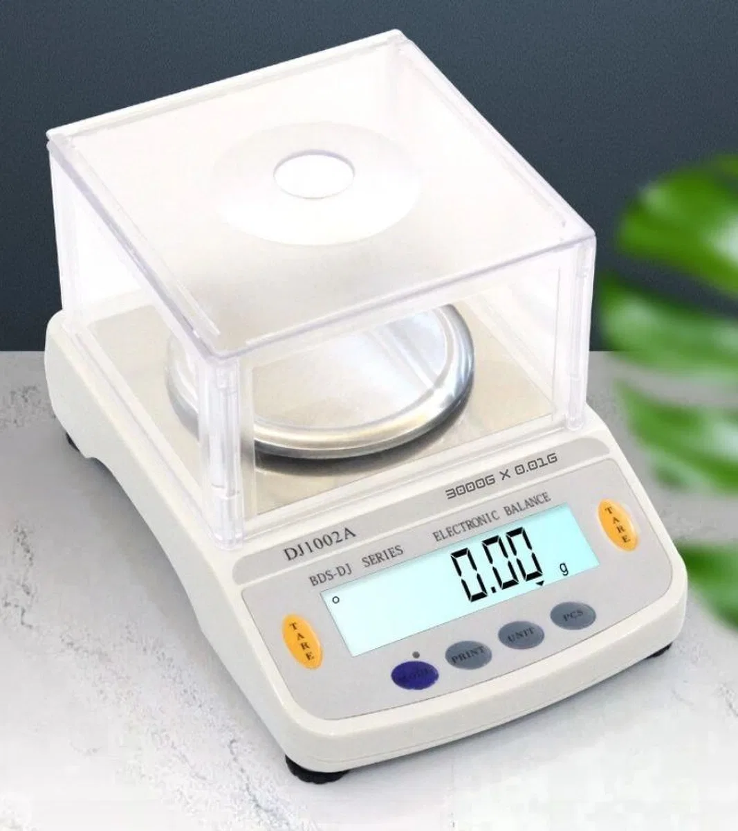 Dj602a Kefeli Hassas Terazi 3000 G Kapasiteli, 0. 01 G Hassasiyetle Profesyonel Ölçüm görsel 2