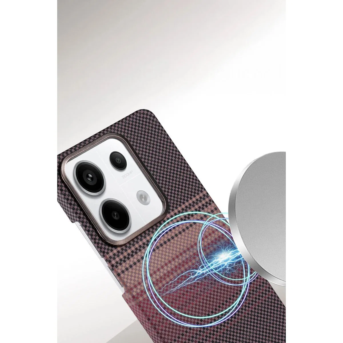 Xiaomi Redmi Note 13 Pro 4g Vega Magsafe Kapak - Siyah görsel 2