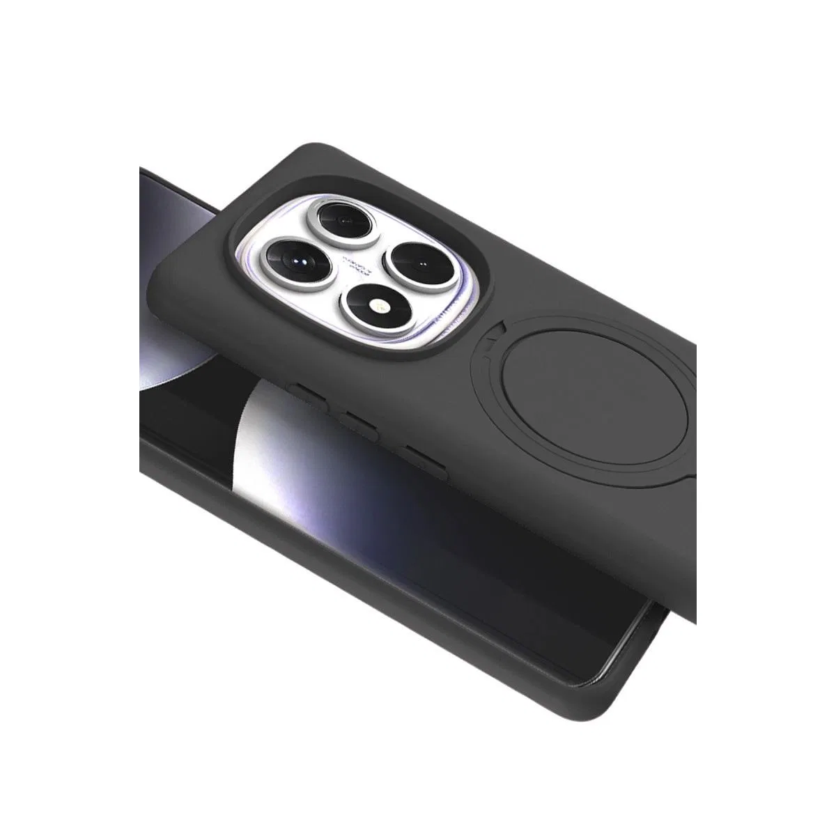 Xiaomi Redmi Note 14 Pro 5g Regal Magsafe Standlı Kapak - Titan Gri görsel 2