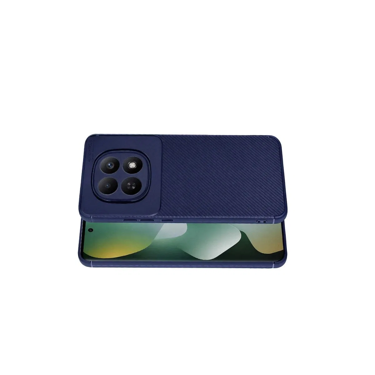 Xiaomi Redmi Note 15 Pro Plus 5g Auto Focus Karbon Kapak - Lacivert görsel 3