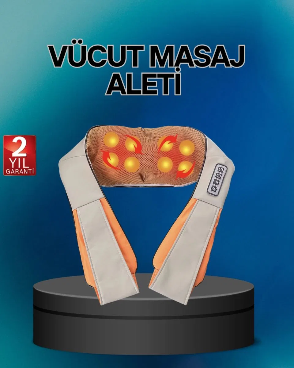 Ev Ve Araç İçi Uyumlu Masaj Cihazı