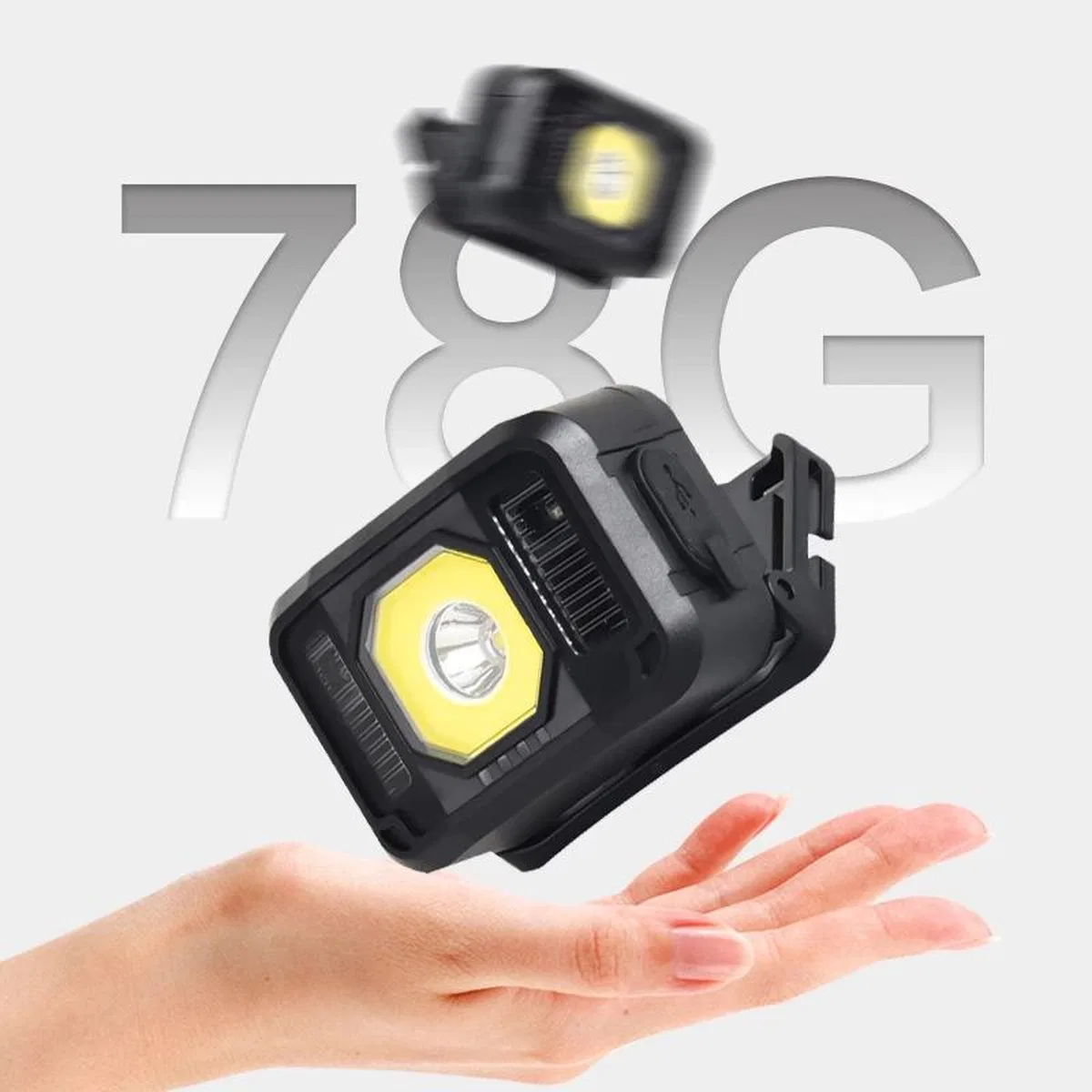 Ps-024 Pratik Sensörlü Sinyalli Şarjlı Kafa Lambası görsel 2