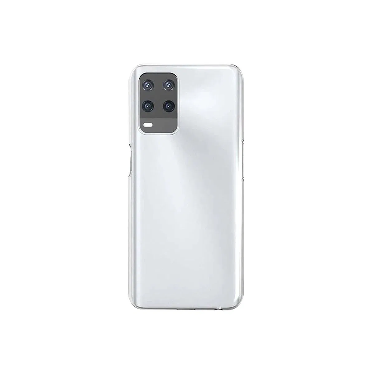 Oppo A54 4g Kılıf Deluxe 2mm Şeffaf Silikon - Şeffaf