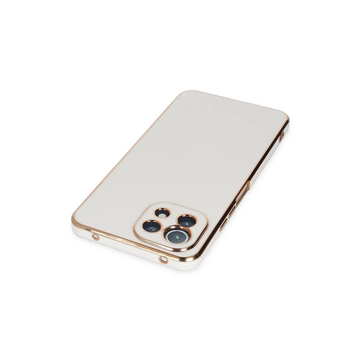 Xiaomi Mi 11 Lite Kılıf Volet Silikon - Beyaz görsel 5