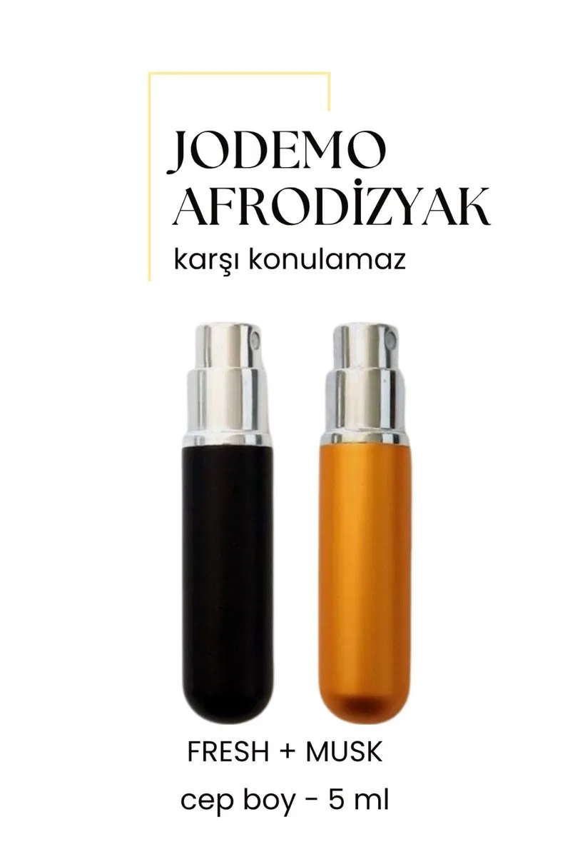 2 Adet Etkili Erkek Parfüm Cep Boy Musk + Fresh 5ml