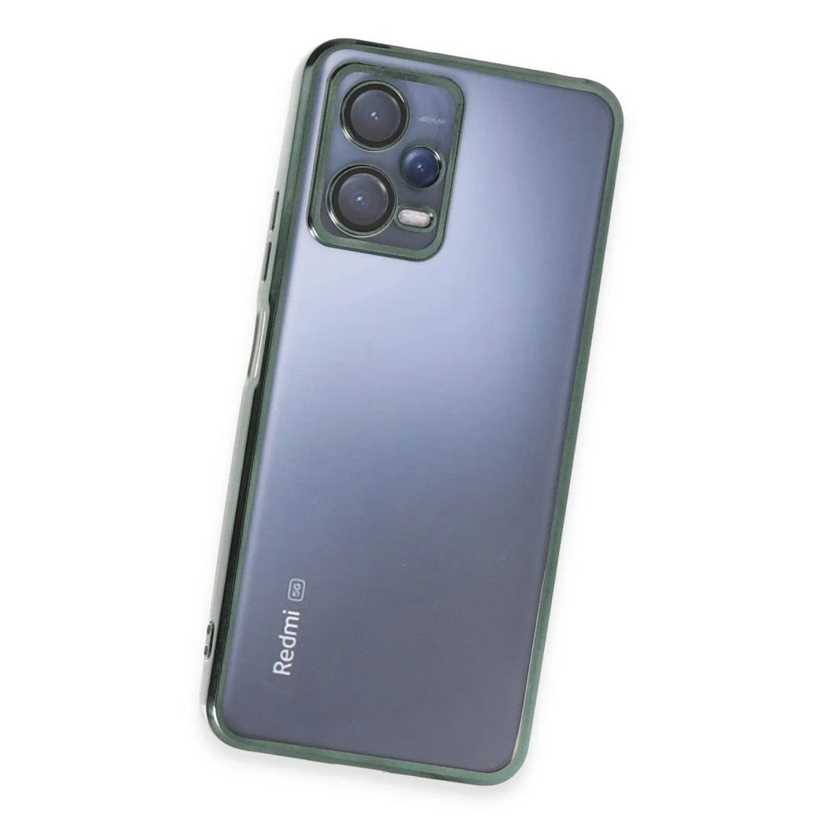 Xiaomi Redmi Note 12 5g Kılıf Razer Lensli Silikon - Yeşil görsel 3