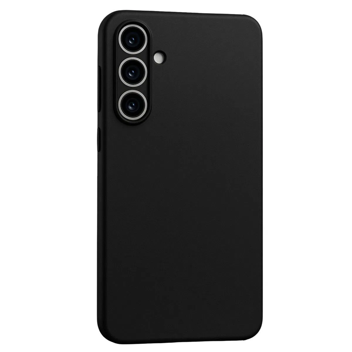 Samsung Galaxy A55 5g Kılıf First Silikon - Siyah