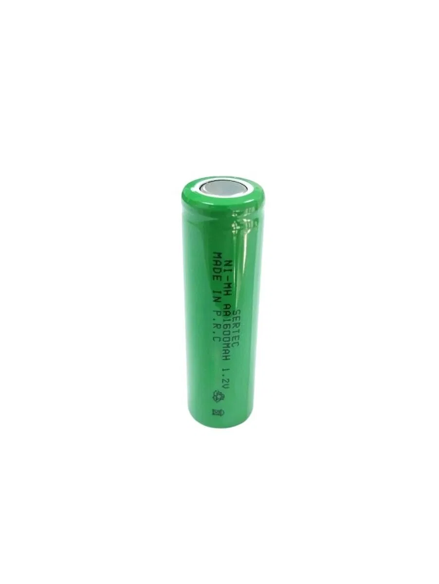 Sertec - 1. 2v 1600 Mah - Aa - Ni-mh Şarjlı Pil - (başsız / Flat Head)
