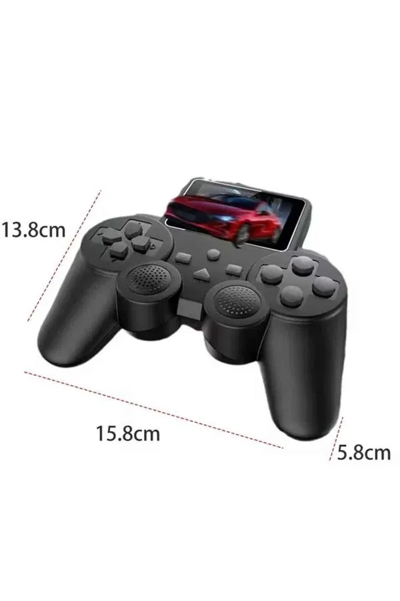 2. 4 İnç Ekran 520 Oyunlu Retro Temalı Kablosuz Oyun Kolu El Atarisi görsel 5
