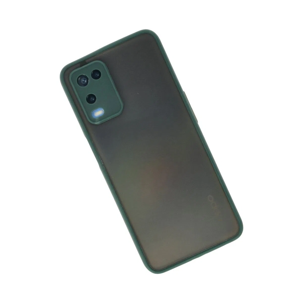 Oppo A54 4g Kılıf Montreal Silikon Kapak - Yeşil görsel 2