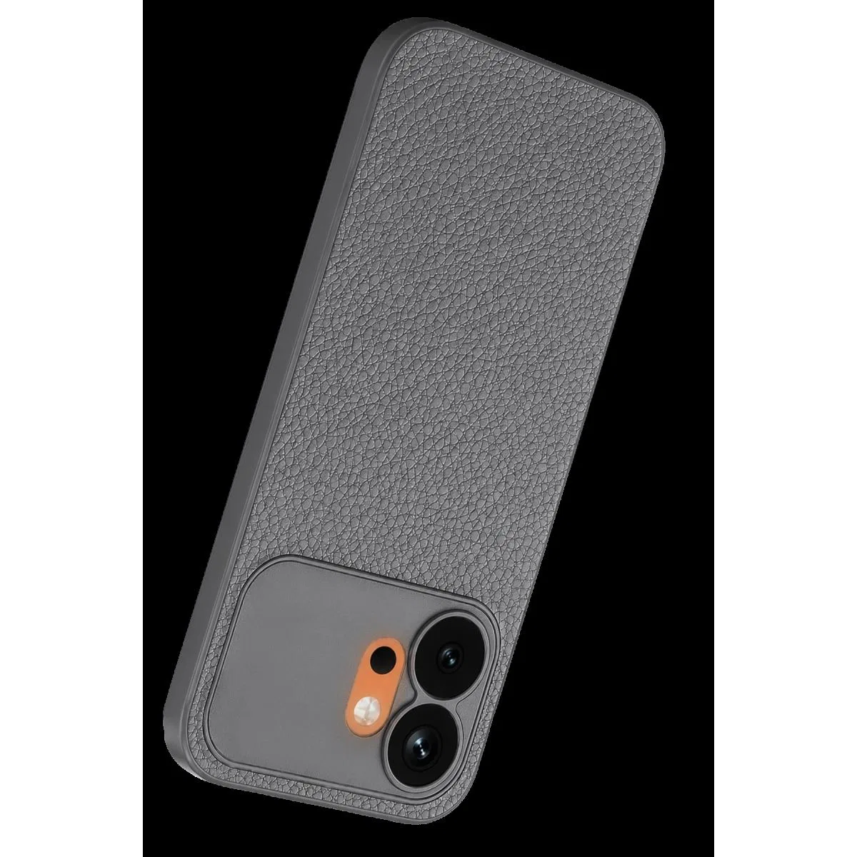 Huawei Honor 600 Thermax Silikon Kılıf - Gri görsel 4