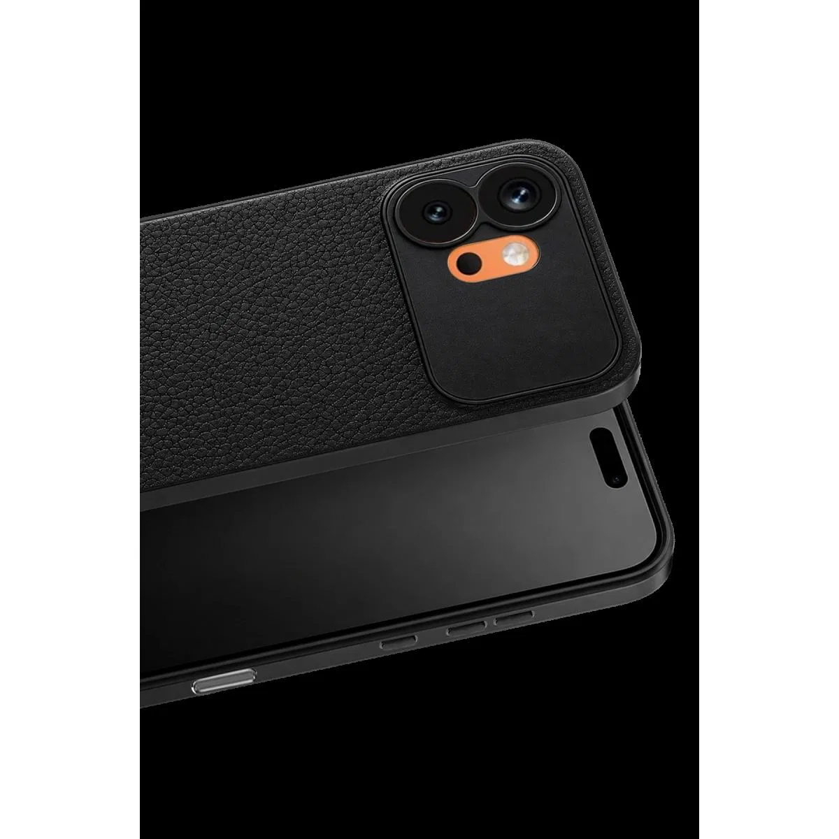 Huawei Honor 600 Thermax Silikon Kılıf - Siyah görsel 2