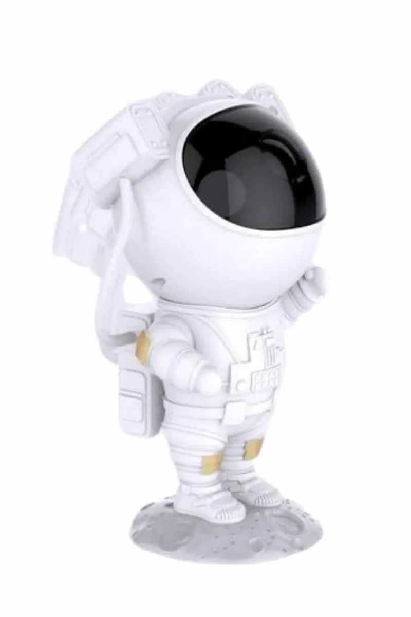 Astronot Şeklinde Bluetooth Hoparlör Gökyüzü Kumandalı Aydınlatma Lamba görsel 2