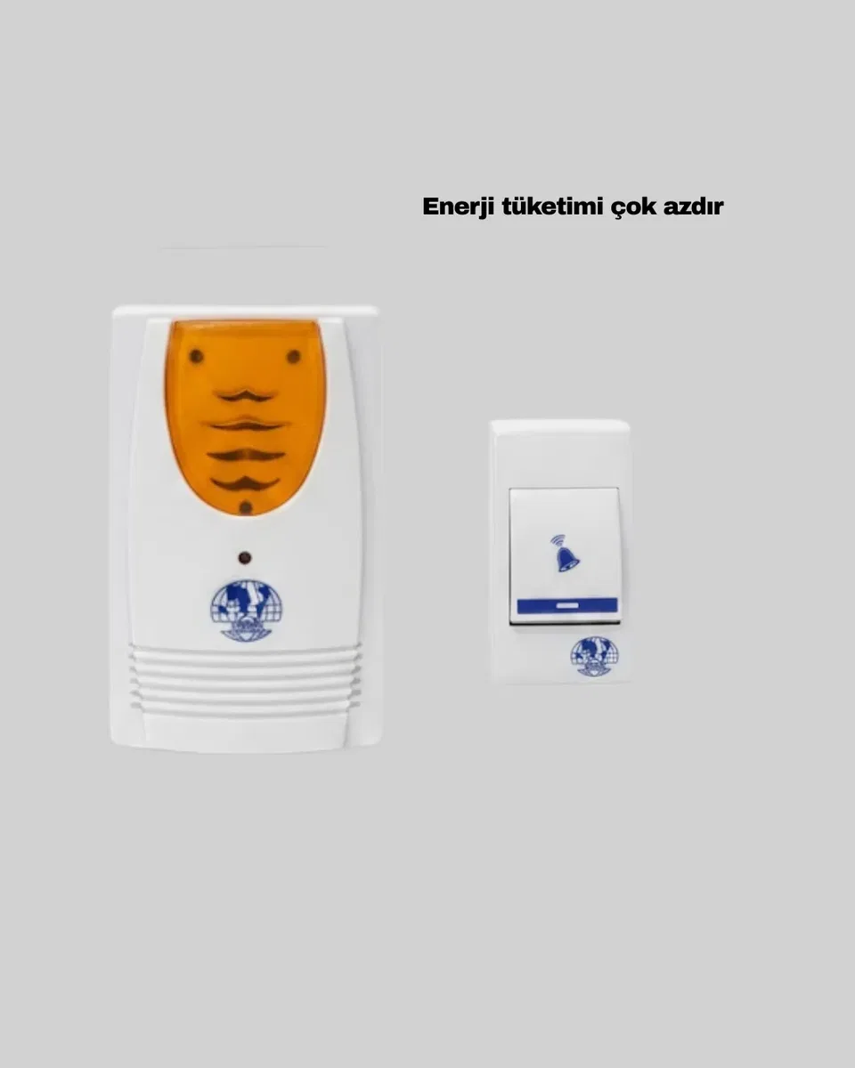 Wireless Kapı Zili Pratik ve Zahmetsiz Günlük Kullanım görsel 3