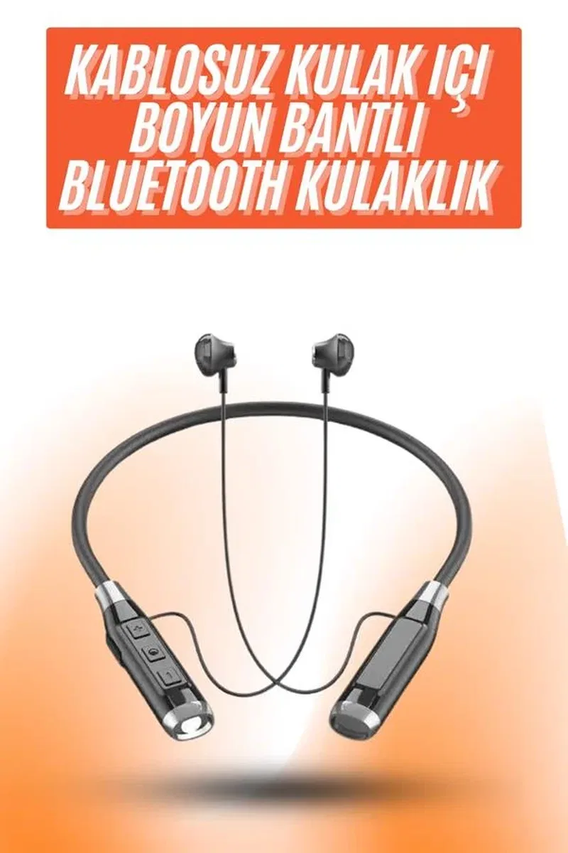 Yeni Nesil Silikonlu Kulak İçi Kablosuz Kesintisiz Bluetooth Kulaklık Kablolu görsel 2