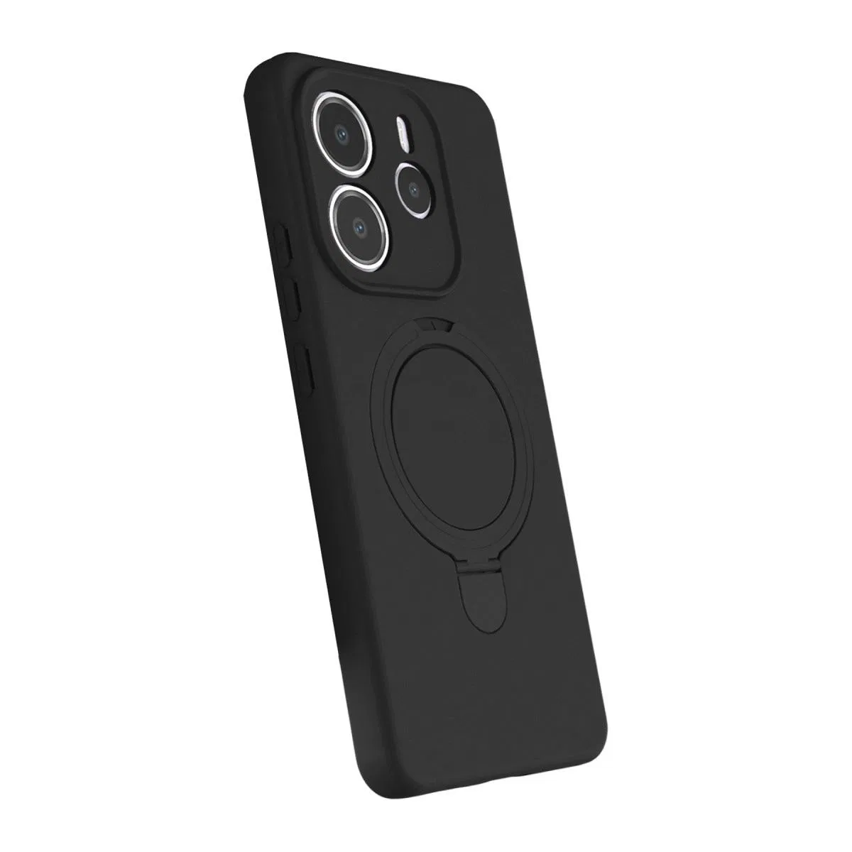 Xiaomi Redmi Note 14 4g Regal Magsafe Standlı Kapak - Siyah görsel 2