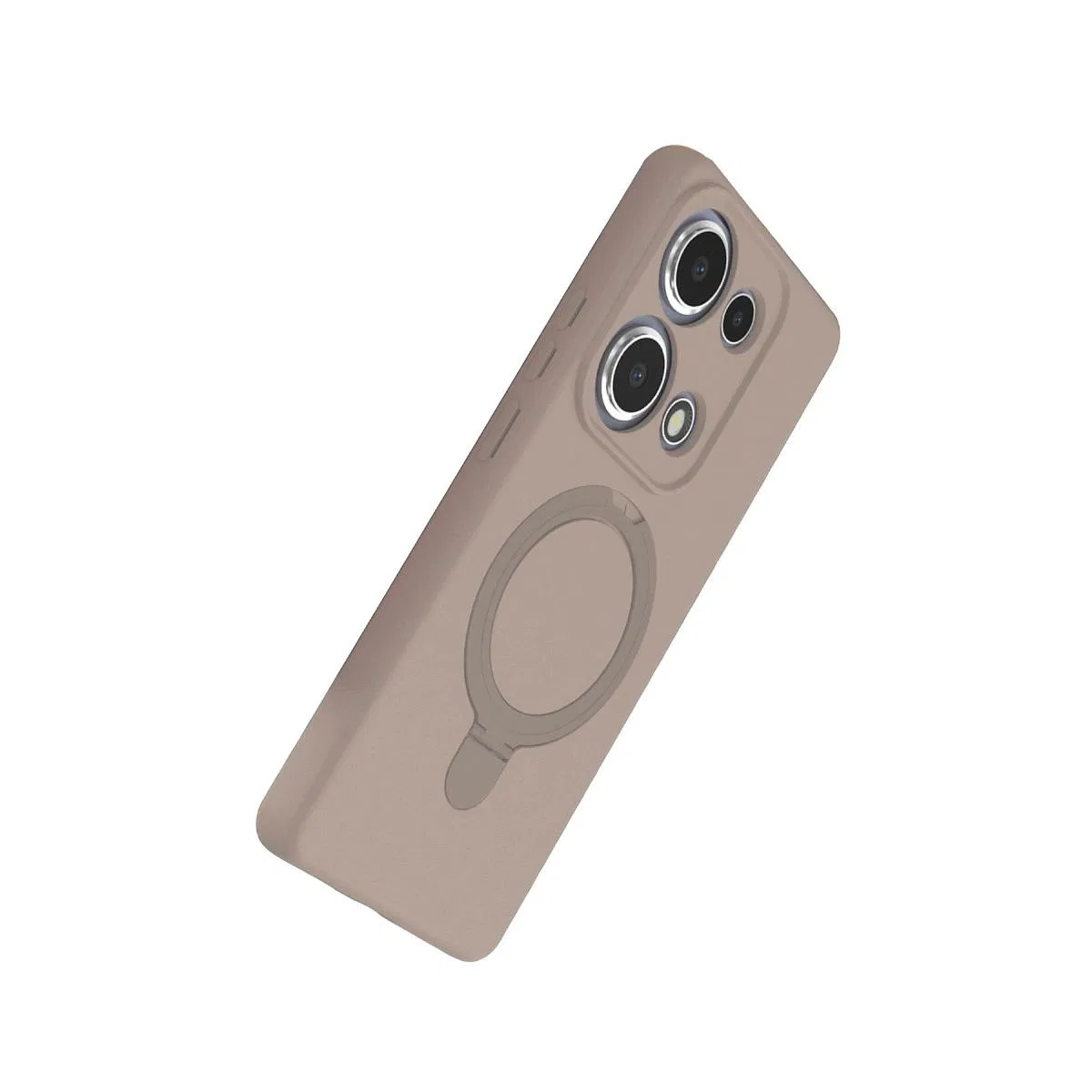 Xiaomi Redmi Note 13 Pro 4g Regal Magsafe Standlı Kapak - Çöl Titanyum görsel 4