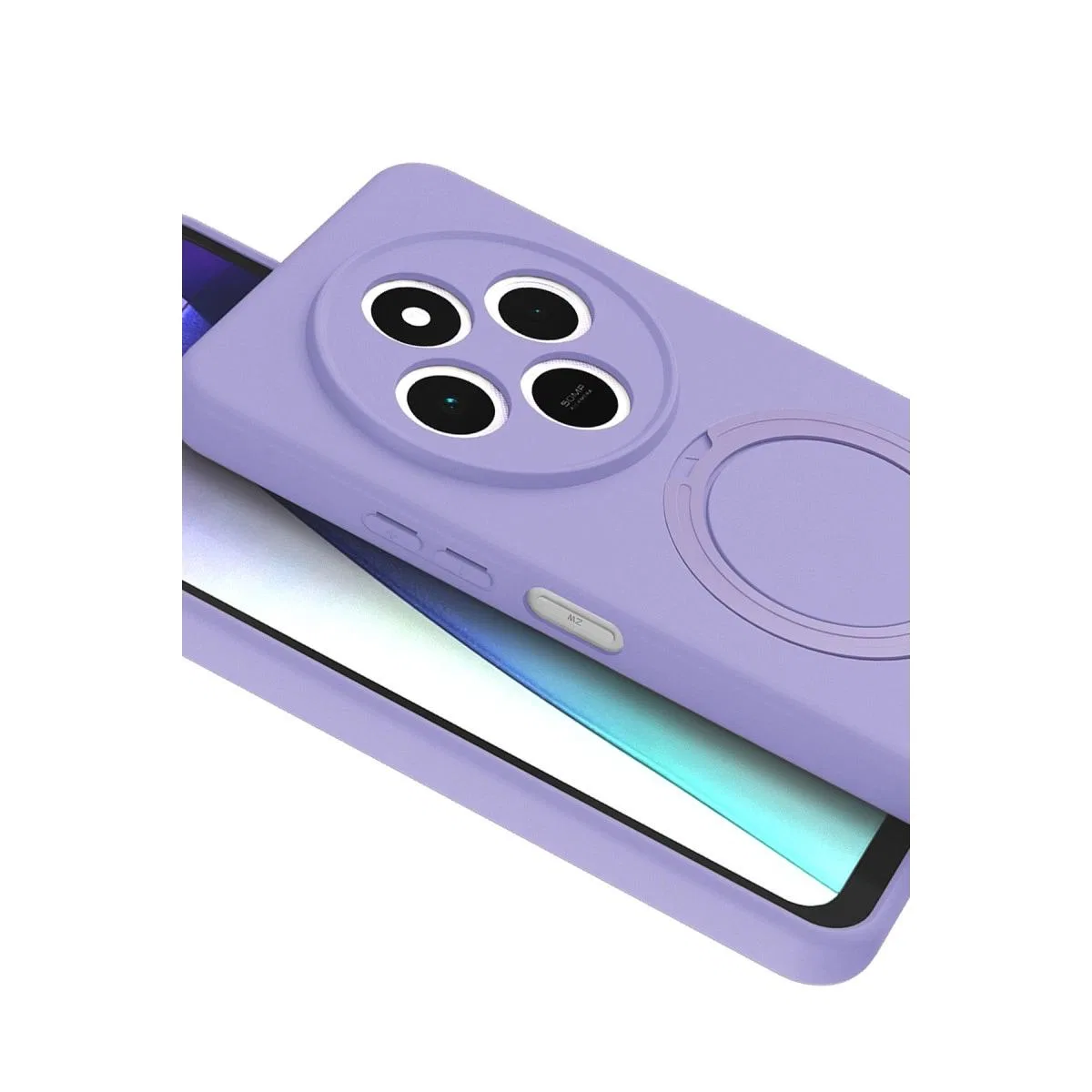 Xiaomi Redmi 14c Regal Magsafe Standlı Kapak - Lila görsel 3