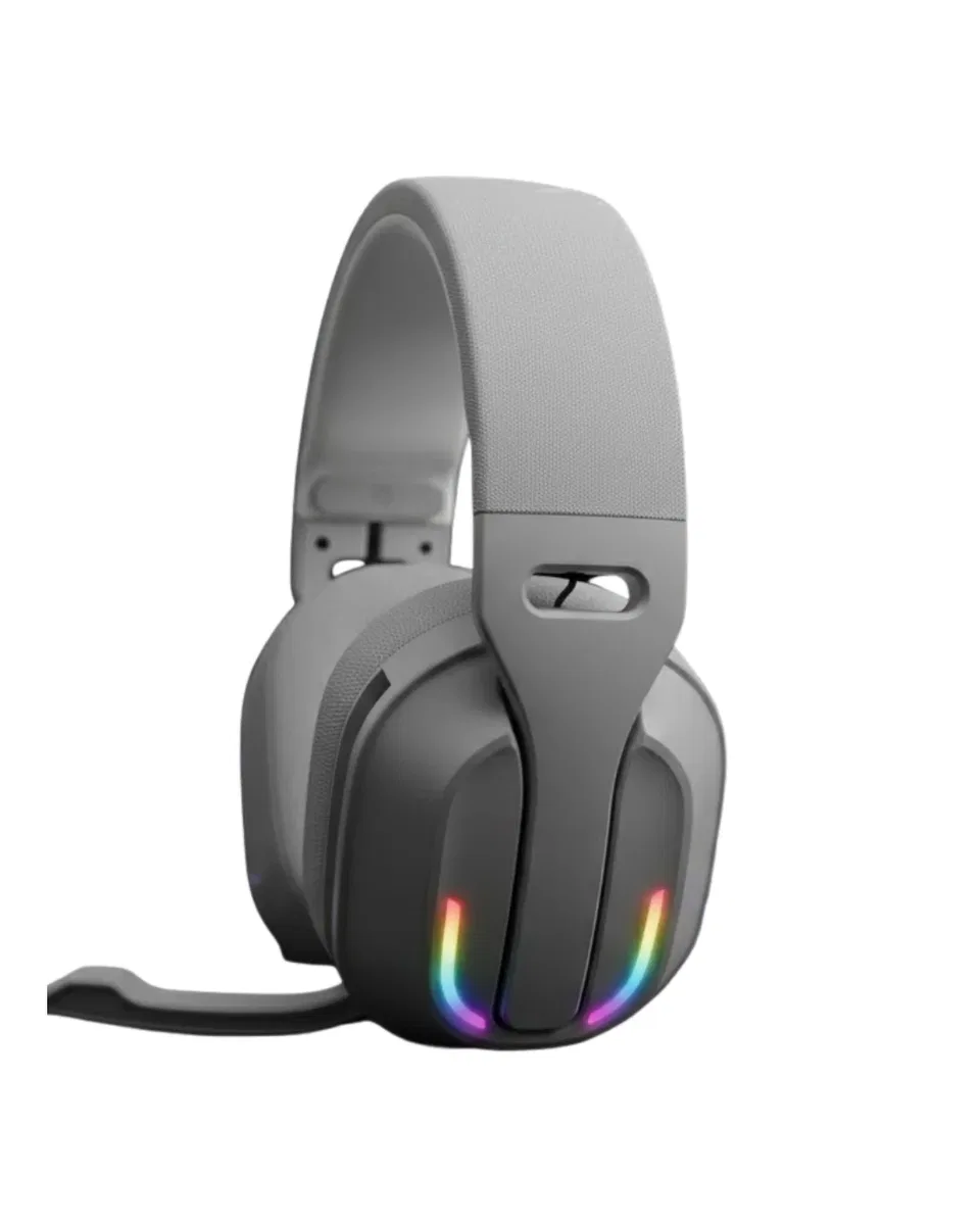 Kablosuz Bluetooth Kulaklık RGB Işıklı Mikrofonlu Stereo Kulaküstü Kulaklık görsel 5