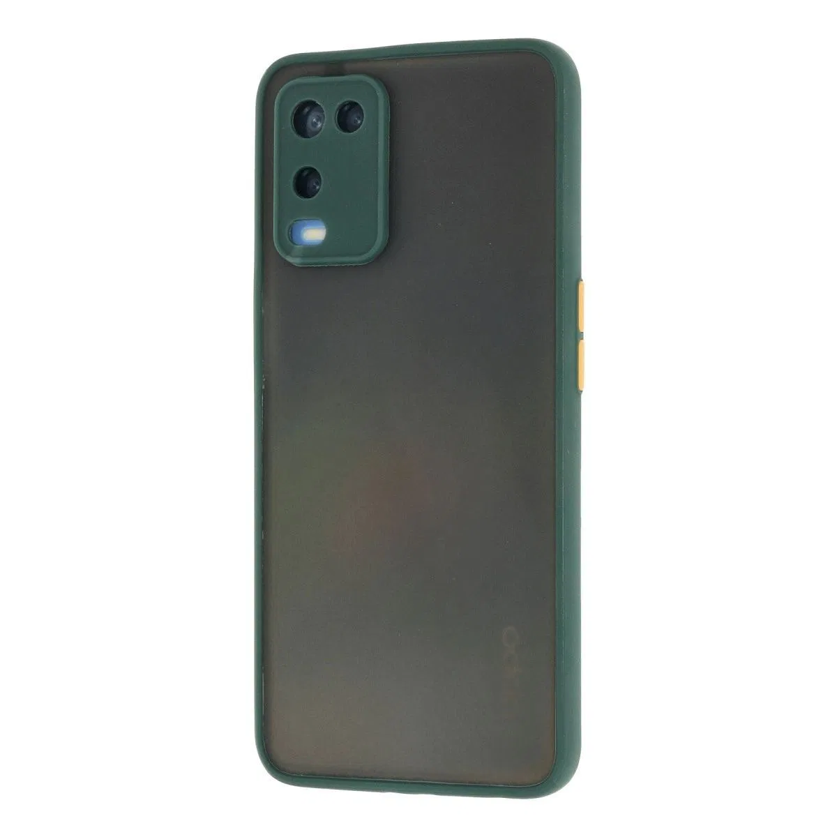 Oppo A54 4g Kılıf Montreal Silikon Kapak - Yeşil görsel 3