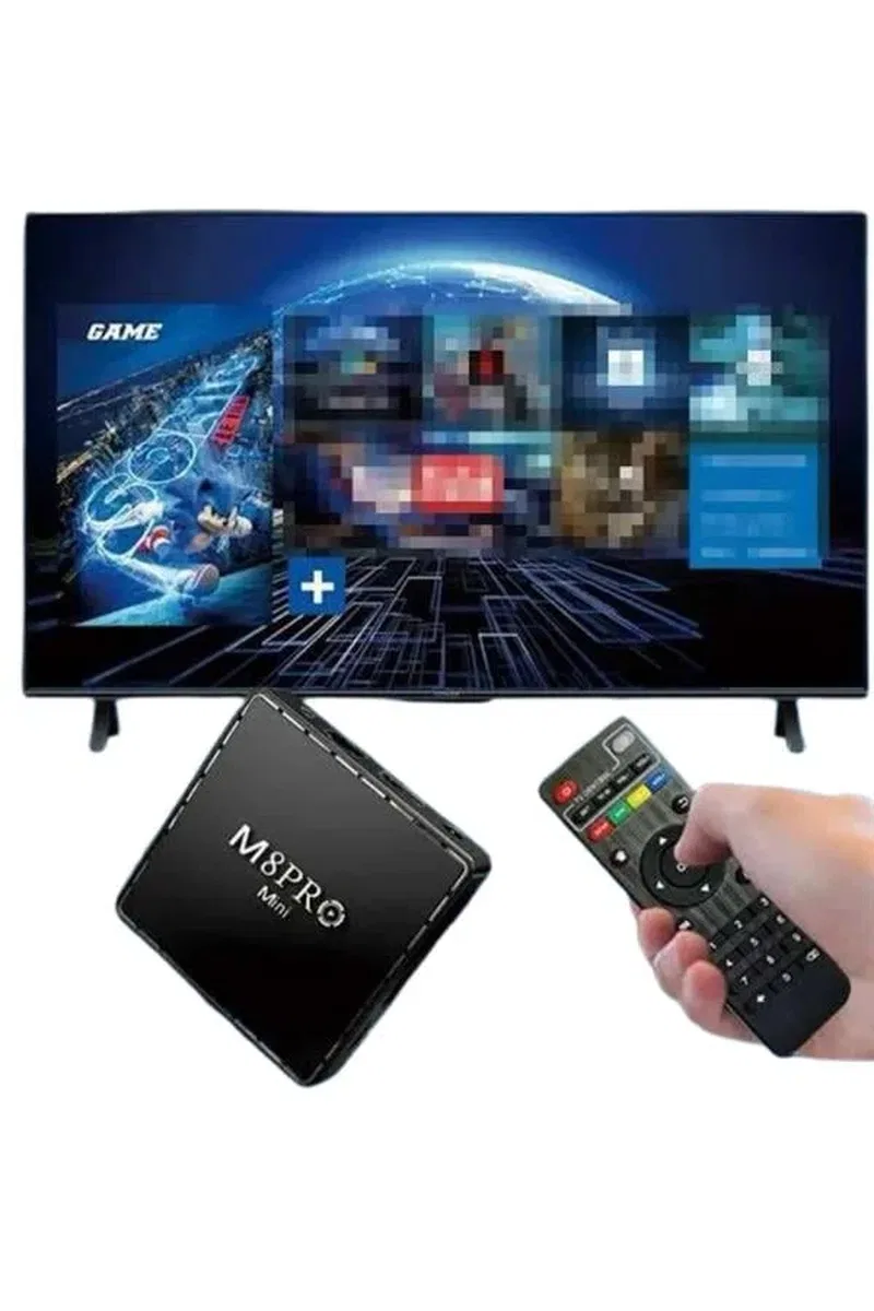 M8 PRO MINI 4 8 10 K HD HDR Android Tv 5G Retro 10000 Oyunlu görsel 3