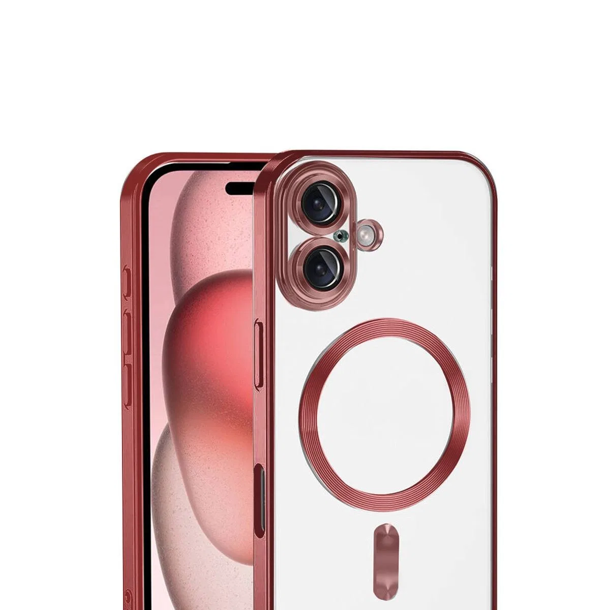 Apple İphone 17 Kross Magneticsafe Kapak - Kırmızı görsel 2