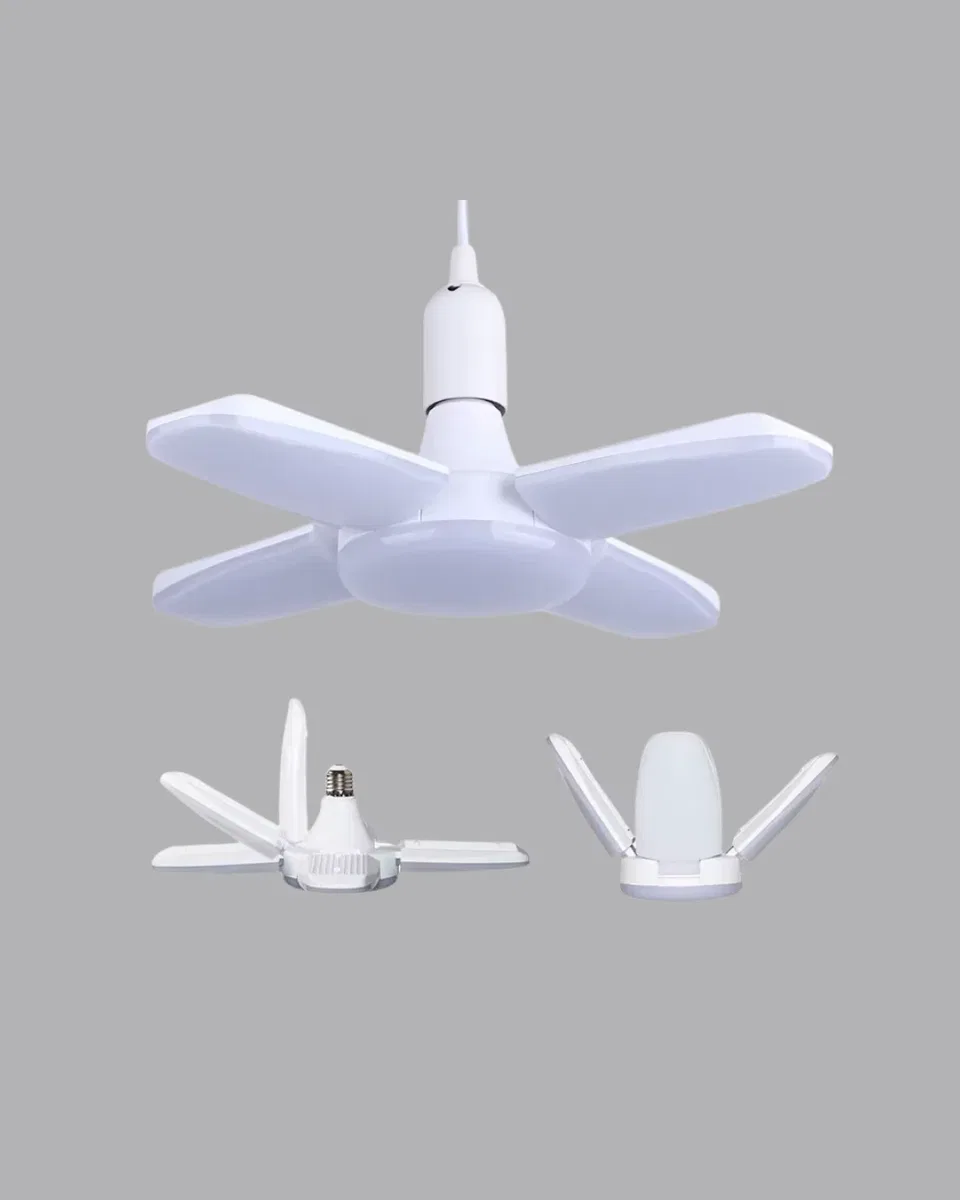 Enerji Tasarruflu LED Ampül 60 Watt 4 Kollu Beyaz Işık Yeni Nesil görsel 2