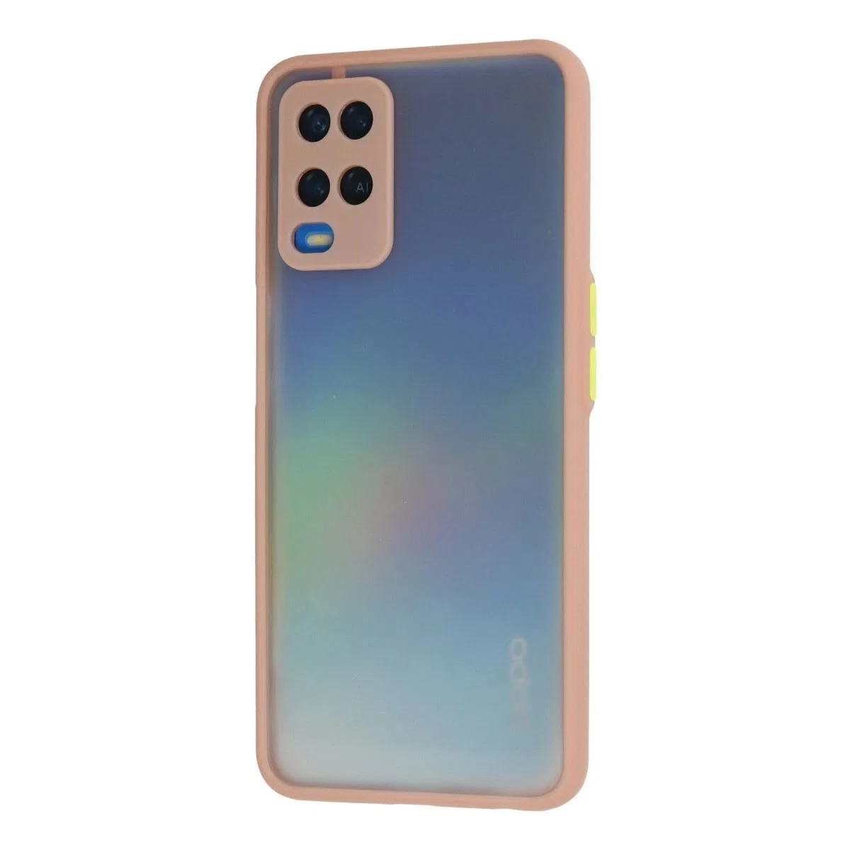 Oppo A54 4g Kılıf Montreal Silikon Kapak - Pembe görsel 3