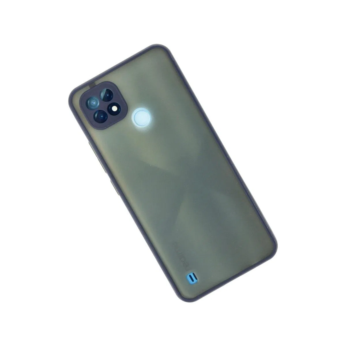 Realme C21 Kılıf Montreal Silikon Kapak - Lacivert görsel 2