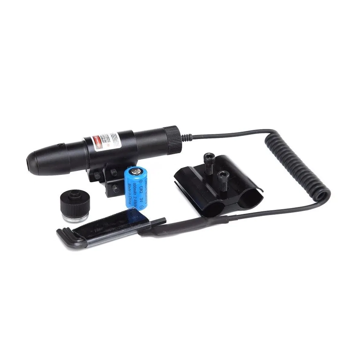 Avcılar İçin Ayarlanabilir Taktik Kırmızı Lazer Sight görsel 7