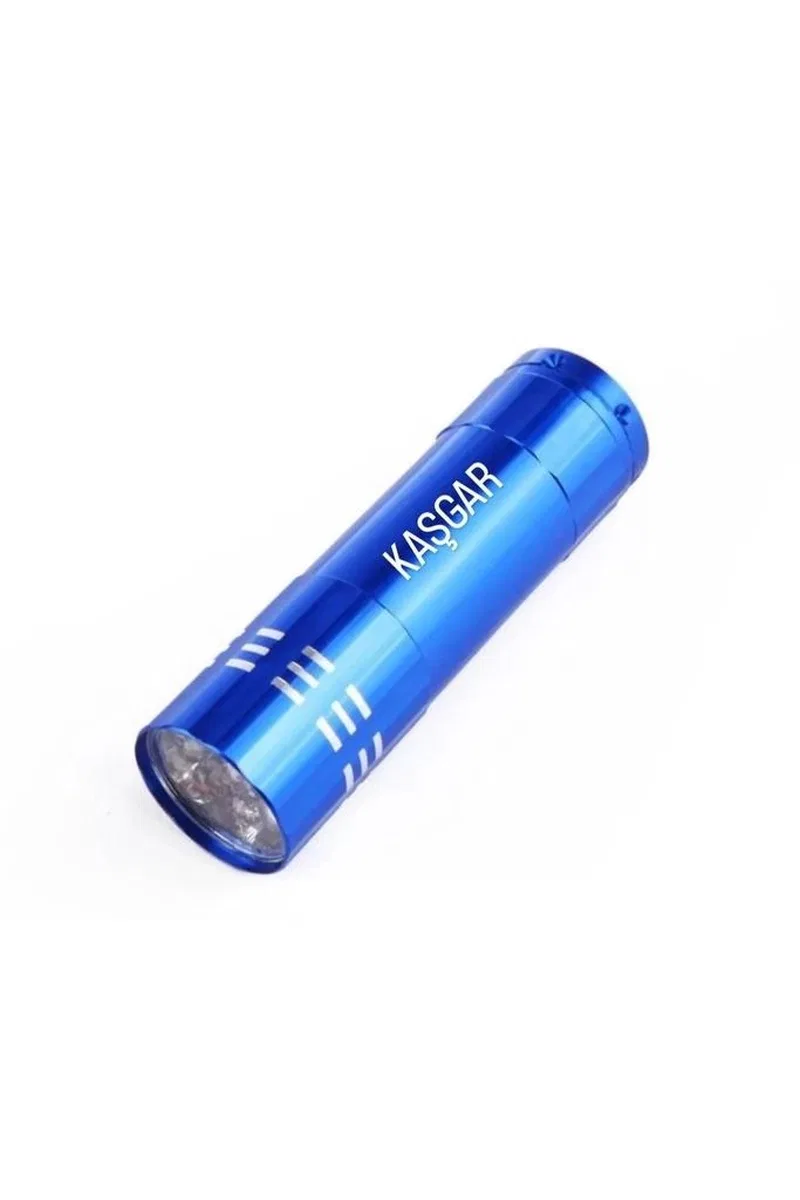 Süper Parlak 9 Ledli Metal Mini El Feneri görsel 7