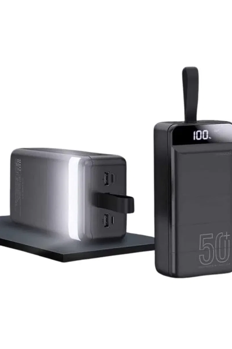 Powerbank Çoklu Şarj Girişi 50. 000 Mah Taşınabilir Dijital Göstergeli (Kopya) görsel 3