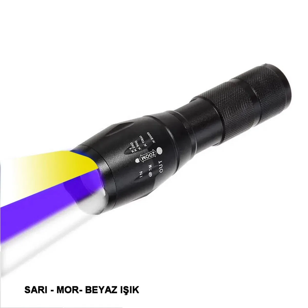 Beyaz, Sarı Ve Mor Renk Aydınlatma Q5 Led Wt-610 görsel 4