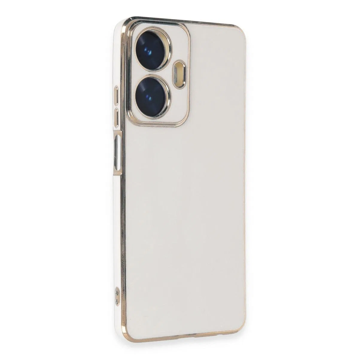 Realme C55 Kılıf Volet Silikon - Beyaz görsel 2