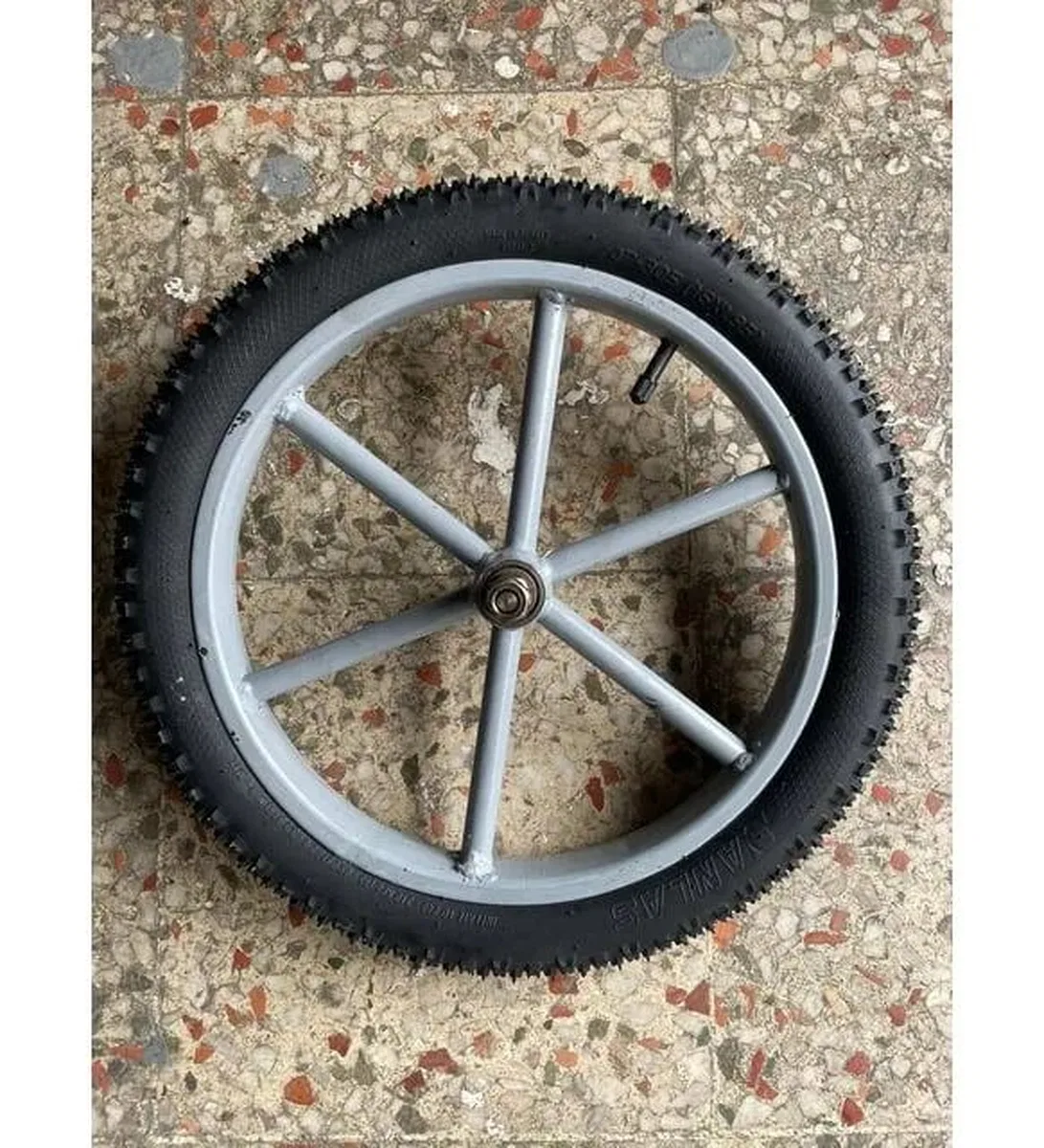 Seyyar Tezgah / Araba Tekerleği 40 Cm - Borulu Jant (jant Boyu: 30 Cm)