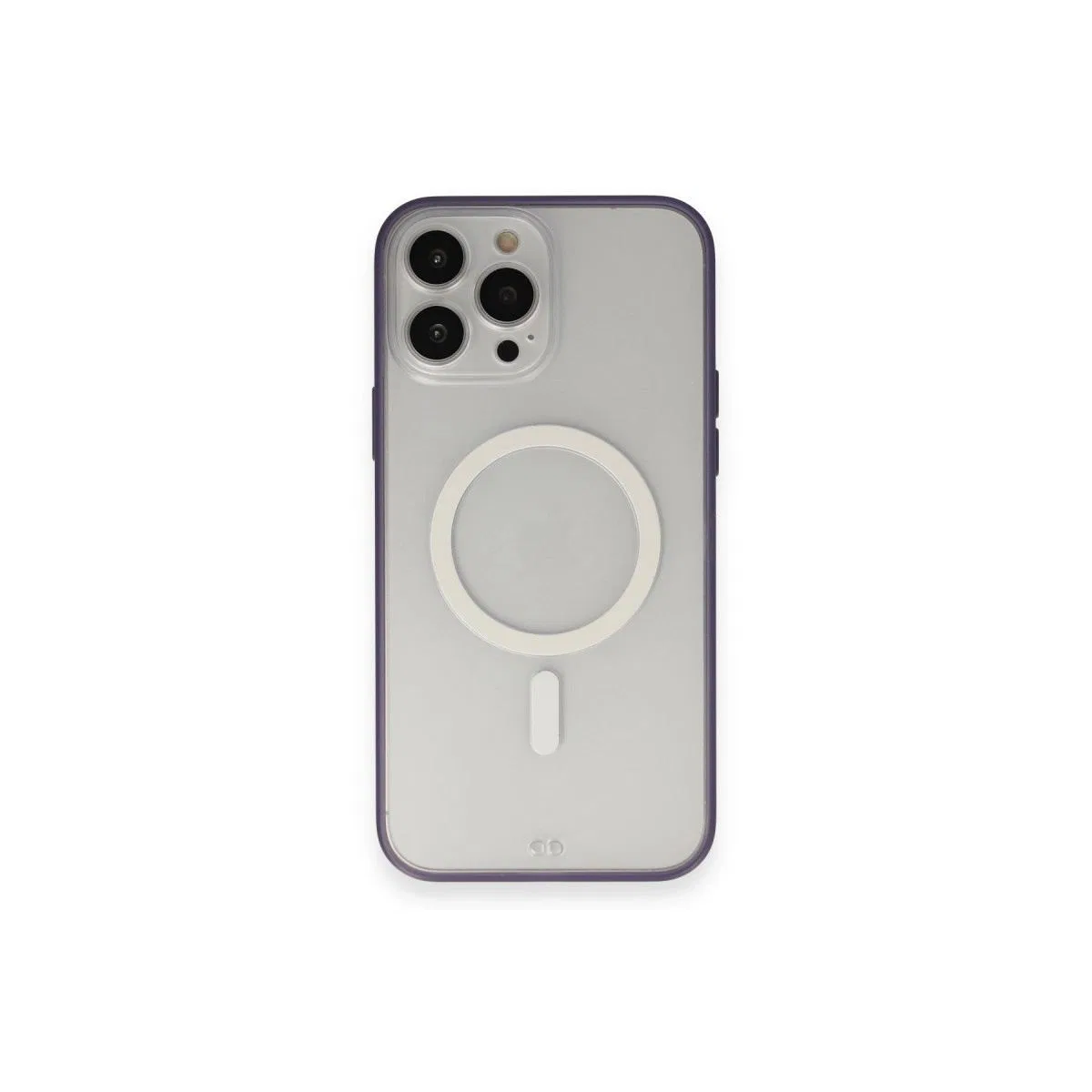 Apple İphone 14 Pro Max Kılıf Grand Magneticsafe Kapak - Mor görsel 2