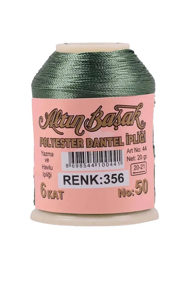 3 Adet Altınbaşak Oya ve Dantel İpi 20 gr - Royaleks - No: 763 - 392 - 356 görsel 5