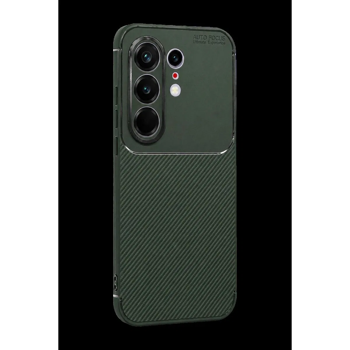 Tecno Camon 50 Pro 5g Auto Focus Karbon Kapak - Koyu Yeşil görsel 3